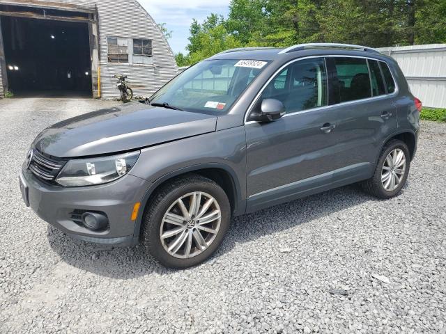 WVGBV7AX0CW095042 - 2012 VOLKSWAGEN TIGUAN S GRAY photo 1