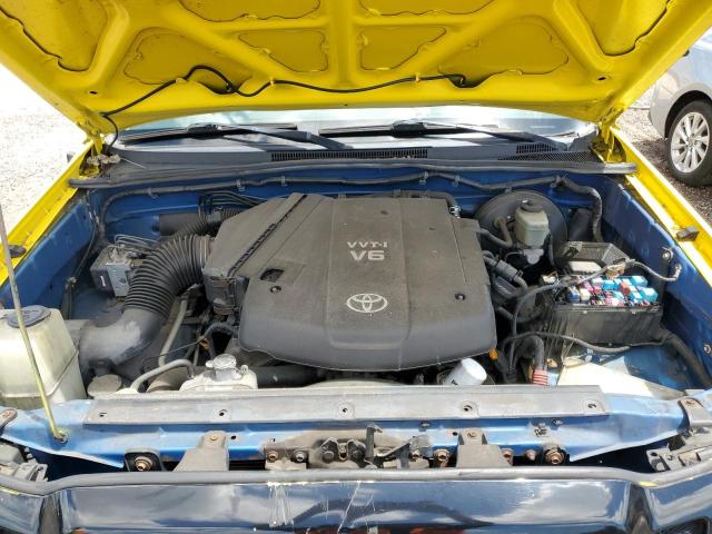 5TETU62N86Z227913 - 2006 TOYOTA TACOMA PRERUNNER ACCESS CAB YELLOW photo 11