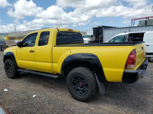 5TETU62N86Z227913 - 2006 TOYOTA TACOMA PRERUNNER ACCESS CAB YELLOW photo 2