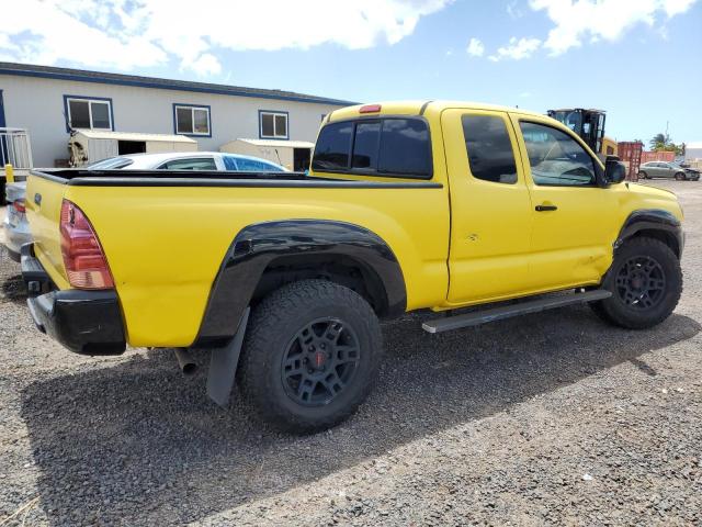 5TETU62N86Z227913 - 2006 TOYOTA TACOMA PRERUNNER ACCESS CAB YELLOW photo 3