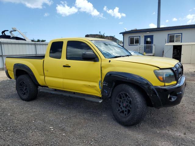5TETU62N86Z227913 - 2006 TOYOTA TACOMA PRERUNNER ACCESS CAB YELLOW photo 4