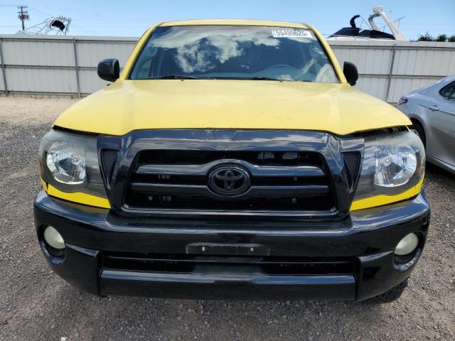 5TETU62N86Z227913 - 2006 TOYOTA TACOMA PRERUNNER ACCESS CAB YELLOW photo 5