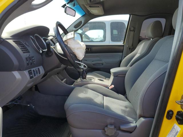 5TETU62N86Z227913 - 2006 TOYOTA TACOMA PRERUNNER ACCESS CAB YELLOW photo 7