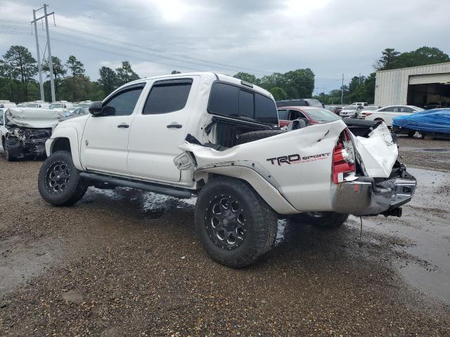 5TFJU4GN1EX055525 - 2014 TOYOTA TACOMA DOUBLE CAB PRERUNNER WHITE photo 2