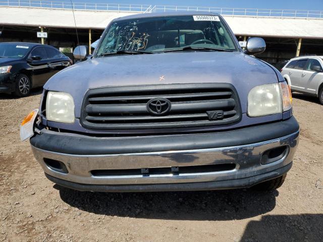 5TBBT4419YS004897 - 2000 TOYOTA TUNDRA ACCESS CAB GRAY photo 5