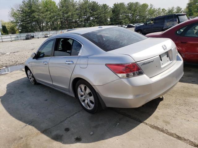 1HGCP36879A011044 - 2009 HONDA ACCORD EXL SILVER photo 2