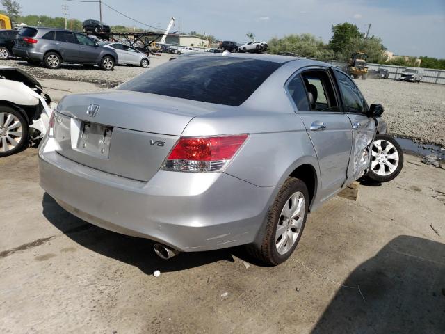 1HGCP36879A011044 - 2009 HONDA ACCORD EXL SILVER photo 3