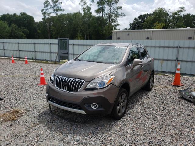 KL4CJBSB5EB717889 - 2014 BUICK ENCORE CONVENIENCE GRAY photo 2