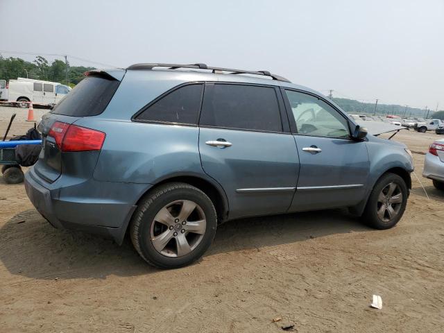 2HNYD288X7H529209 - 2007 ACURA MDX SPORT BLUE photo 3