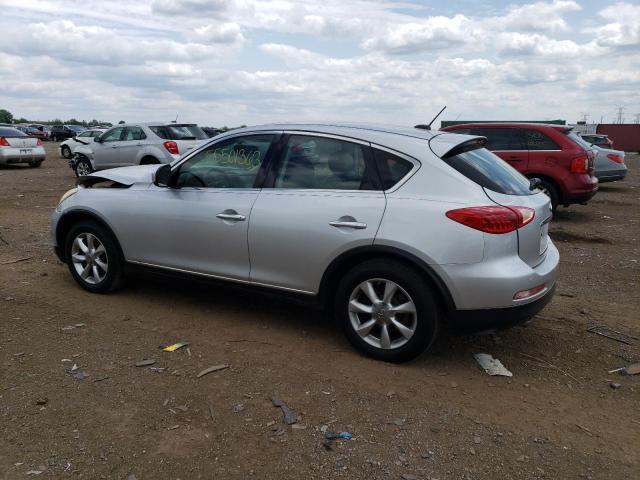 JNKAJ09F18M353357 - 2008 INFINITI EX35 BASE SILVER photo 2