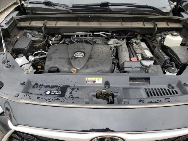 5TDGZRAH0NS540398 - 2022 TOYOTA HIGHLANDER XLE Սև լուսանկար 11
