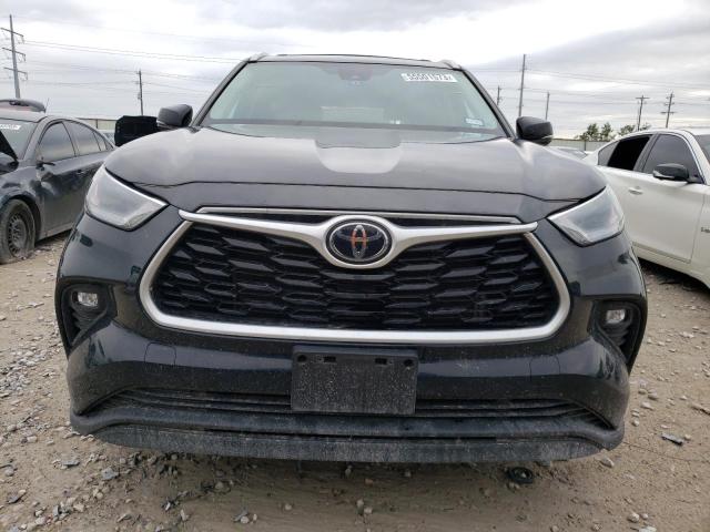 5TDGZRAH0NS540398 - 2022 TOYOTA HIGHLANDER XLE Սև լուսանկար 5