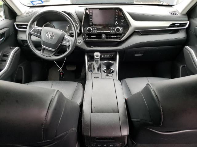 5TDGZRAH0NS540398 - 2022 TOYOTA HIGHLANDER XLE Սև լուսանկար 8