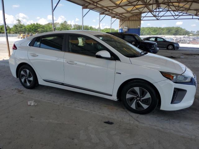 KMHC75LC6JU096816 - 2018 HYUNDAI IONIQ SEL WHITE photo 4