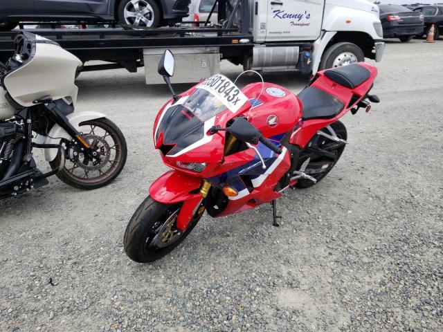 JH2PC40H8MK700126 - 2021 HONDA CBR600 RA RED photo 2