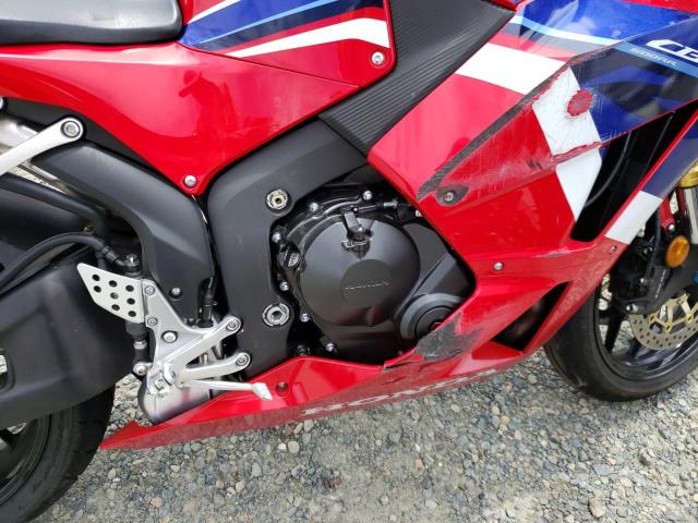 JH2PC40H8MK700126 - 2021 HONDA CBR600 RA RED photo 7