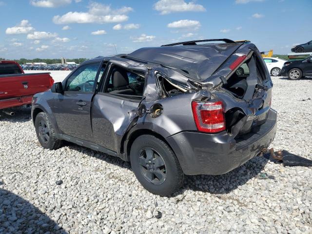 1FMCU9DG0BKB72240 - 2011 FORD ESCAPE XLT GRAY photo 2