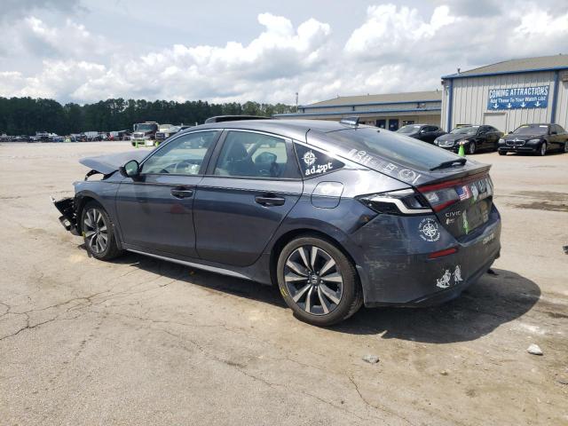 19XFL1H7XNE005424 - 2022 HONDA CIVIC EXL 灰色 照片 2