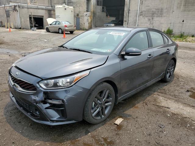 3KPF34AD6LE241132 - 2020 KIA FORTE GT LINE GRAY photo 1