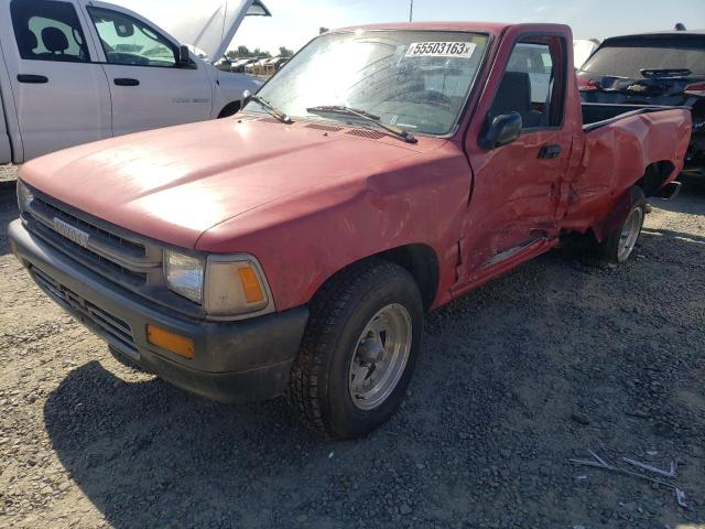 JT4RN81P6K5035053 - 1989 TOYOTA PICKUP 1/2 TON SHORT WHEELBASE DLX RED photo 1