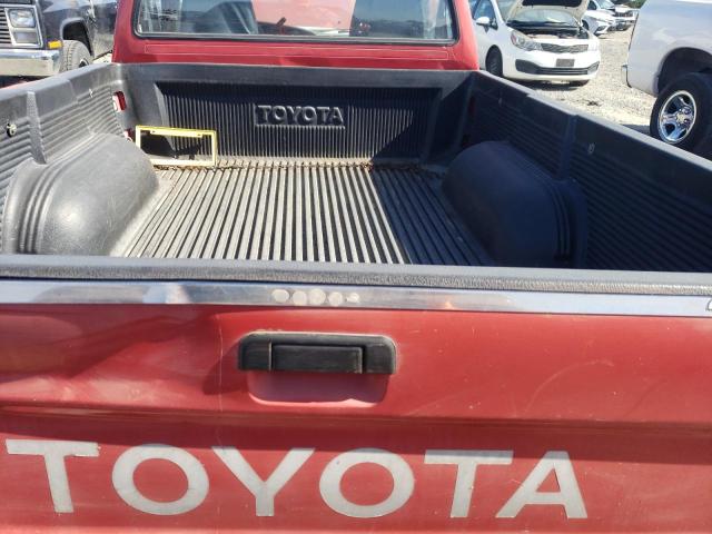 JT4RN81P6K5035053 - 1989 TOYOTA PICKUP 1/2 TON SHORT WHEELBASE DLX RED photo 10