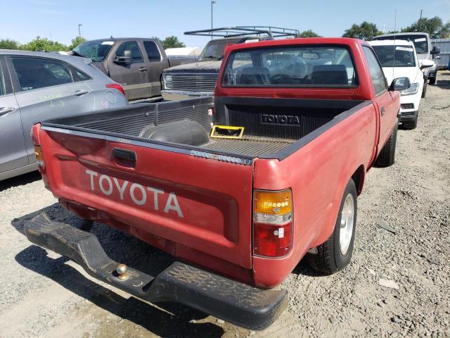 JT4RN81P6K5035053 - 1989 TOYOTA PICKUP 1/2 TON SHORT WHEELBASE DLX RED photo 3