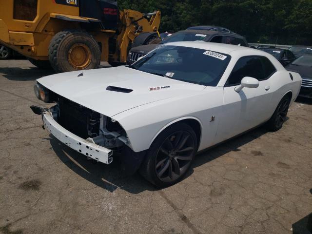 2C3CDZFJXHH507358 - 2017 DODGE CHALLENGER R/T 392 WHITE photo 1