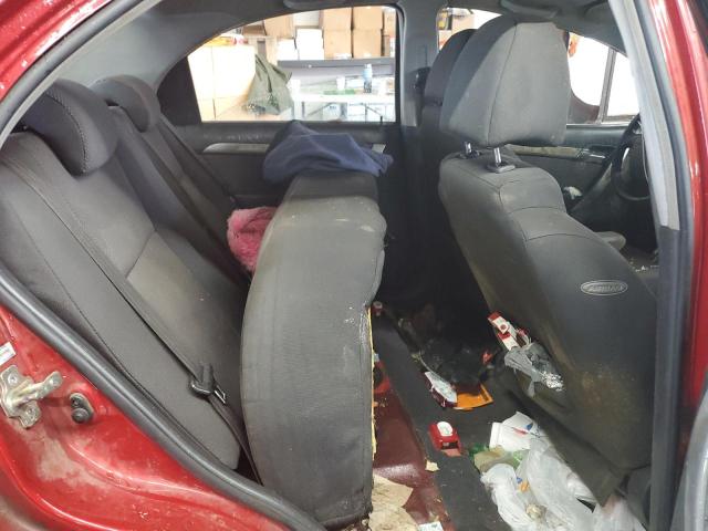 KL1TD5DE1BB208004 - 2011 CHEVROLET AVEO LS Qırmızı foto 10