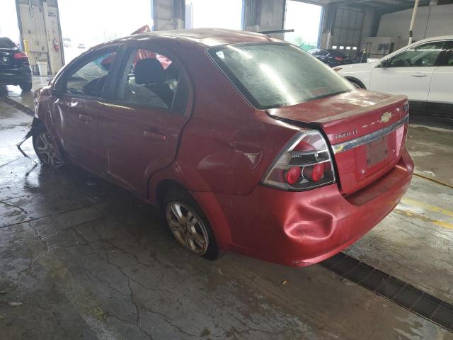 KL1TD5DE1BB208004 - 2011 CHEVROLET AVEO LS Qırmızı foto 2