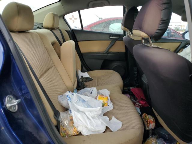 JM1BL1V82C1630220 - 2012 MAZDA 3 I BLUE photo 10