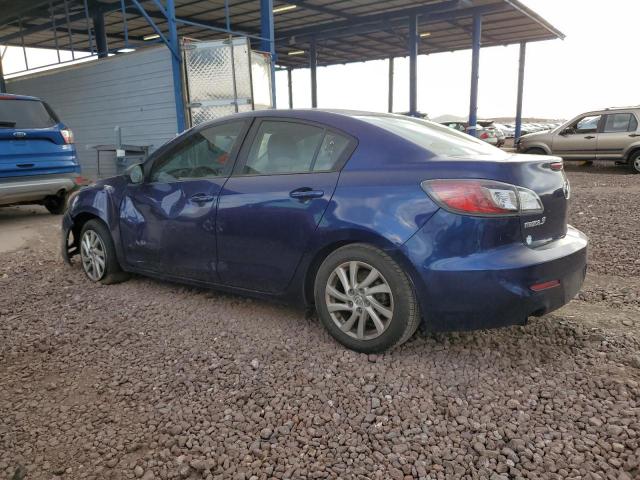 JM1BL1V82C1630220 - 2012 MAZDA 3 I BLUE photo 2