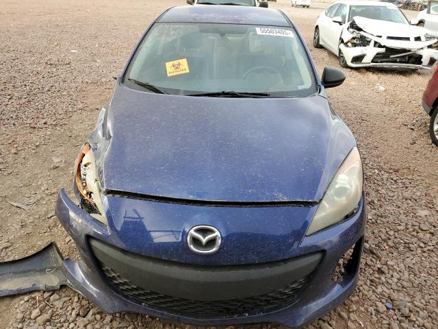 JM1BL1V82C1630220 - 2012 MAZDA 3 I BLUE photo 5
