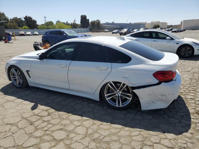 WBA4J5C50JBF07487 - 2018 BMW 440I GRAN COUPE WHITE photo 2