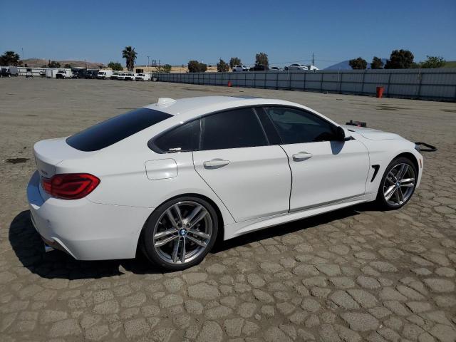 WBA4J5C50JBF07487 - 2018 BMW 440I GRAN COUPE WHITE photo 3