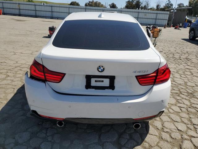 WBA4J5C50JBF07487 - 2018 BMW 440I GRAN COUPE WHITE photo 6