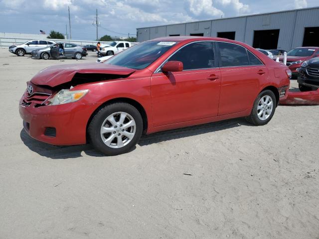 4T4BF3EK1BR130112 - 2011 TOYOTA CAMRY BASE RED photo 1