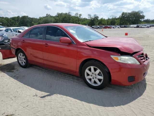 4T4BF3EK1BR130112 - 2011 TOYOTA CAMRY BASE RED photo 4