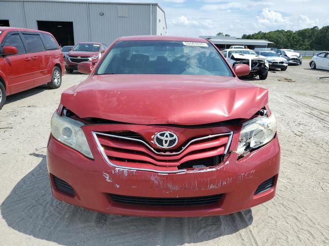 4T4BF3EK1BR130112 - 2011 TOYOTA CAMRY BASE RED photo 5