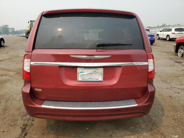 2C4RC1BG7ER295383 - 2014 DODGE CARAVAN TOURING RED photo 6