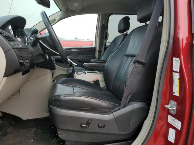 2C4RC1BG7ER295383 - 2014 DODGE CARAVAN TOURING RED photo 7