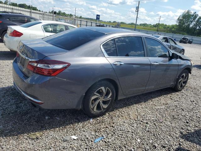 1HGCR2F30HA006100 - 2017 HONDA ACCORD LX GRAY photo 3