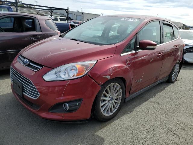 1FADP5CU2GL106201 - 2016 FORD C-MAX PREMIUM SEL RED photo 1