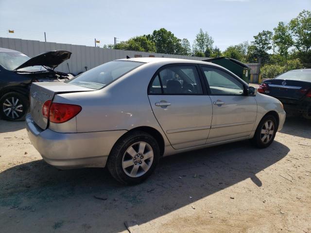 1NXBR38E43Z136642 - 2003 TOYOTA COROLLA CE SILVER photo 3