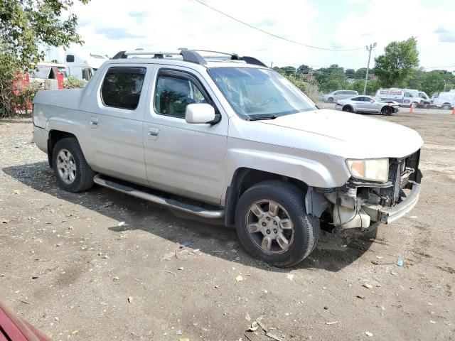 2HJYK16506H514615 - 2006 HONDA RIDGELINE RTL SILVER photo 4