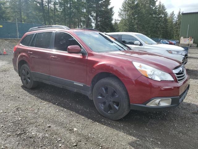 4S4BRBGC1B1312461 - 2011 SUBARU OUTBACK 2.5I PREMIUM RED photo 4