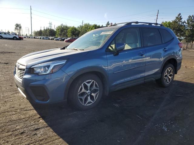 JF2SKAGC6KH426371 - 2019 SUBARU FORESTER PREMIUM BLUE photo 1