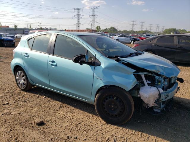 JTDKDTB36E1074904 - 2014 TOYOTA PRIUS C BLUE photo 4