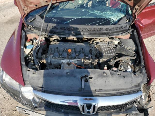 2HGFA1F65BH514662 - 2011 HONDA CIVIC LX-S Կարմիր լուսանկար 11