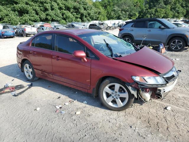2HGFA1F65BH514662 - 2011 HONDA CIVIC LX-S Կարմիր լուսանկար 4