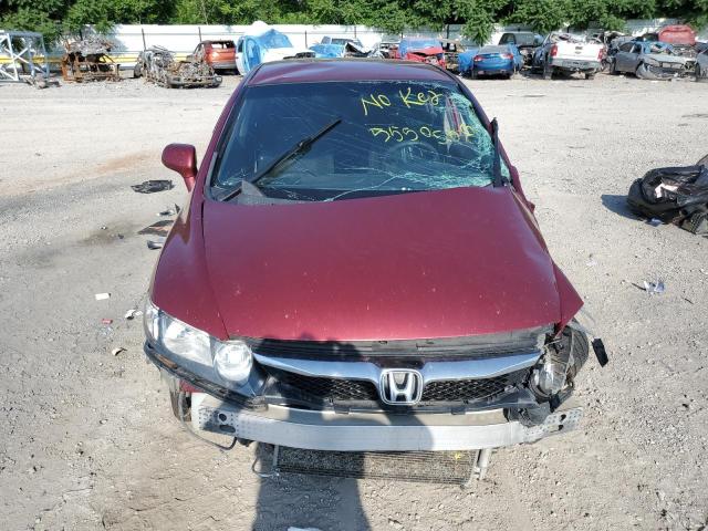 2HGFA1F65BH514662 - 2011 HONDA CIVIC LX-S Կարմիր լուսանկար 5